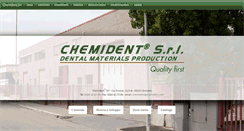 Desktop Screenshot of chemident.com